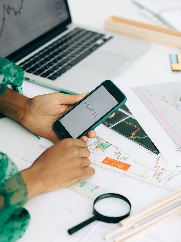 Confident female digital marketing strategist and analytics expert